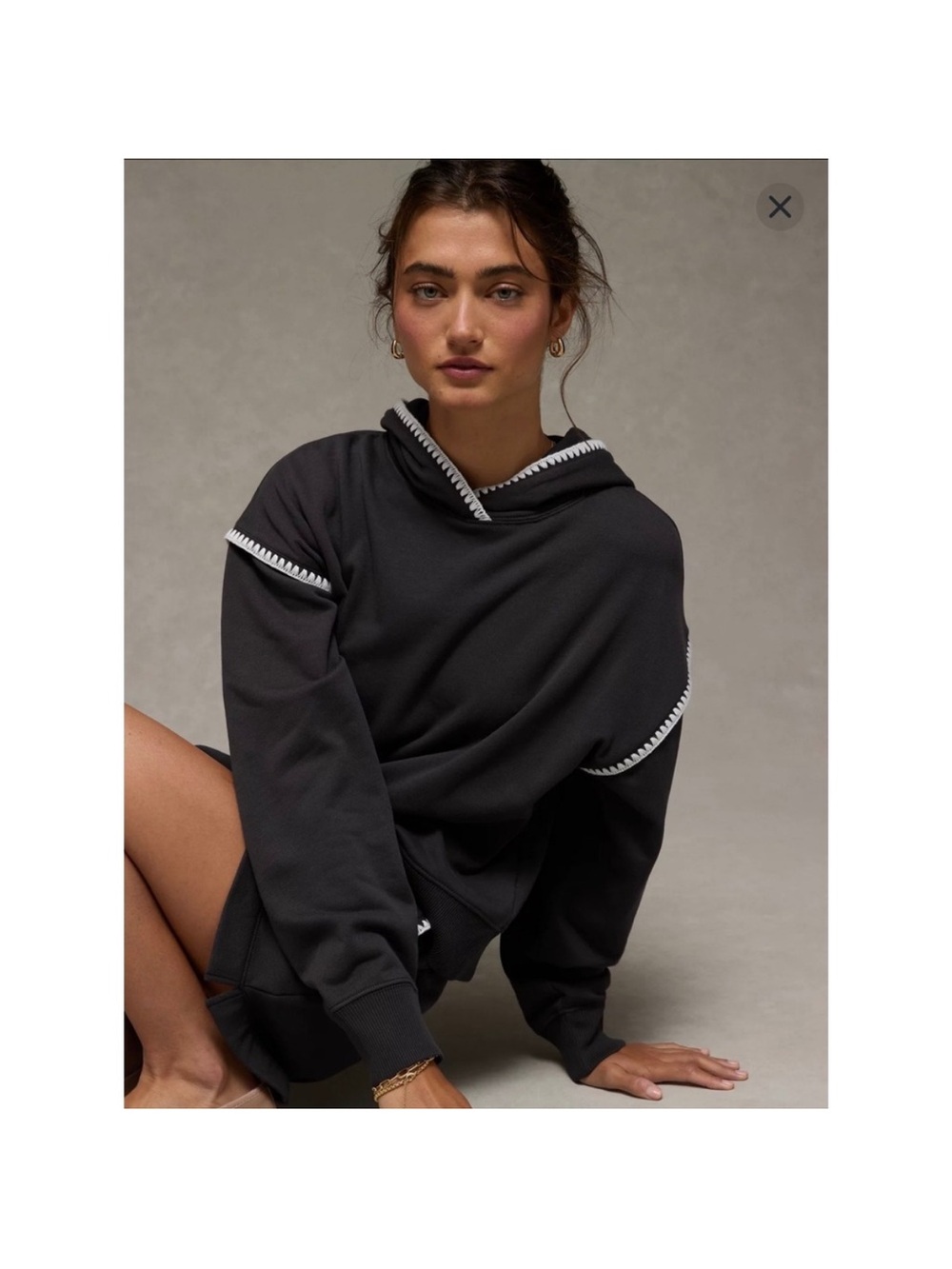 AE Contrast Stitch Hoodie
